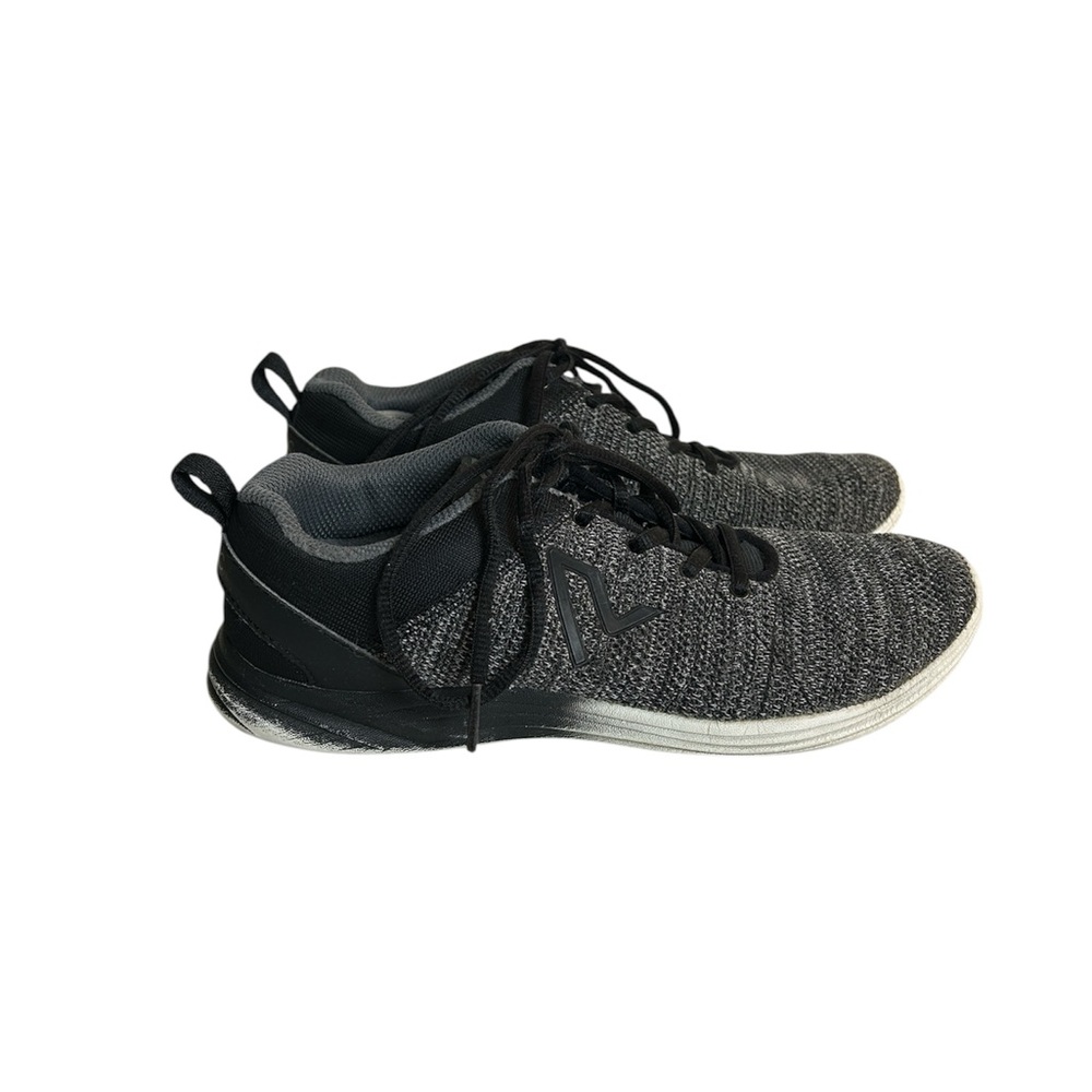 Vionic Adley Size 7.5 M Black & Gray Orthotic Walking Sneakers